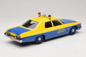 Dodge Monaco New York State Police Sárga & Kék KK-Scale 1:18 KKDC181156 Fém – 2. kép a 6-ből