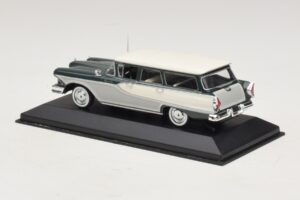 Edsel Bermuda Kombi Sötétzöld Fehér Minichamps 1:43 400082013 Fém – 3. kép a 5-ből