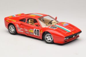 Ferrari 288 GTO #40 Piros Bburago 1:18 3027-P4 Fém – 6. kép a 8-ből