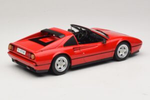 Ferrari 328 GTS Piros Fekete Belsővel KK-Scale 1:18 KKDC180551 Fém – 3. kép a 7-ből