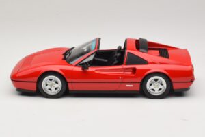 Ferrari 328 GTS Piros Fekete Belsővel KK-Scale 1:18 KKDC180551 Fém – 4. kép a 7-ből