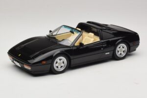Ferrari 328 GTS US Version Fekete Miami Vice Sonny KK-Scale 1:18 KKDC181702 Fém