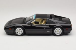 Ferrari 328 GTS US Version Fekete Miami Vice Sonny KK-Scale 1:18 KKDC181702 Fém – 4. kép a 7-ből