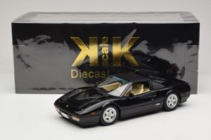 Ferrari 328 GTS US Version Fekete Miami Vice Sonny KK-Scale 1:18 KKDC181702 Fém – 7. kép a 7-ből