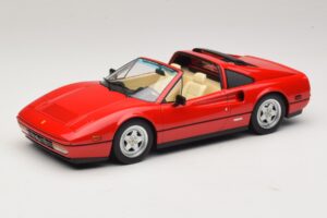 Ferrari 328 GTS US Változat Piros Beverly Hills Cop II Bézs Belsővel KK-Scale 1:18 KKDC181701 Fém