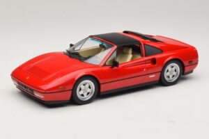Ferrari 328 GTS US Változat Piros Beverly Hills Cop II Bézs Belsővel KK-Scale 1:18 KKDC181701 Fém – 2. kép a 7-ből