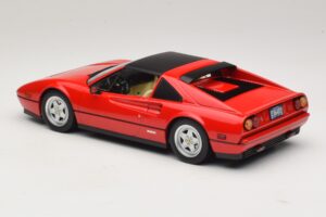 Ferrari 328 GTS US Változat Piros Beverly Hills Cop II Bézs Belsővel KK-Scale 1:18 KKDC181701 Fém – 6. kép a 7-ből