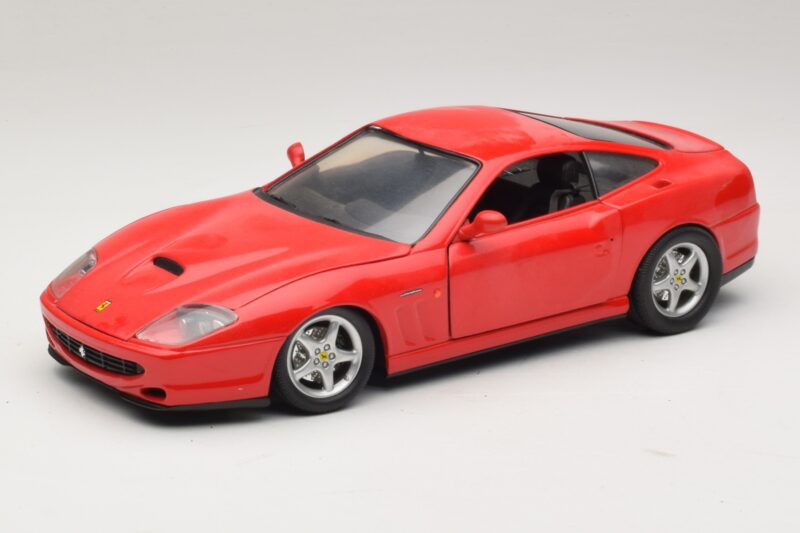 Ferrari 550 Maranello Piros Majorette 1:18 5974 Fém