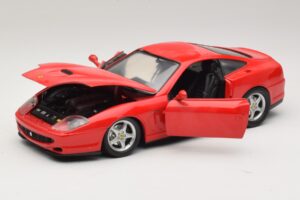 Ferrari 550 Maranello Piros Majorette 1:18 5974 Fém – 2. kép a 8-ből