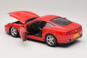 Ferrari 550 Maranello Piros Majorette 1:18 5974 Fém – 5. kép a 8-ből