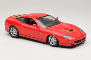 Ferrari 550 Maranello Piros Majorette 1:18 5974 Fém – 6. kép a 8-ből