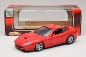Ferrari 550 Maranello Piros Majorette 1:18 5974 Fém – 8. kép a 8-ből