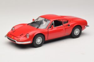 Ferrari Dino 246 Piros Majorette 1:18 5271 Fém