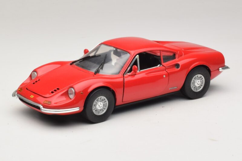 Ferrari Dino 246 Piros Majorette 1:18 5271 Fém
