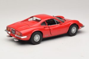 Ferrari Dino 246 Piros Majorette 1:18 5271 Fém – 3. kép a 8-ből