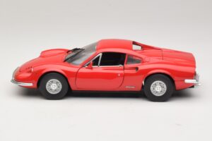 Ferrari Dino 246 Piros Majorette 1:18 5271 Fém – 4. kép a 8-ből