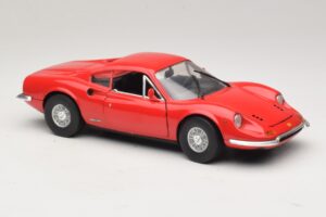 Ferrari Dino 246 Piros Majorette 1:18 5271 Fém – 6. kép a 8-ből