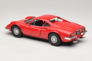 Ferrari Dino 246 Piros Majorette 1:18 5271 Fém – 7. kép a 8-ből