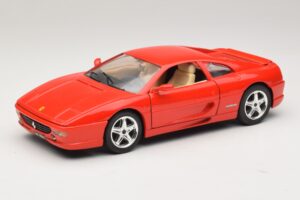Ferrari F355 Piros Majorette 1:18 03488200 Fém