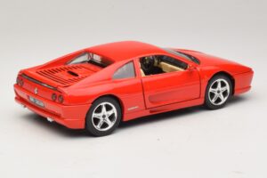 Ferrari F355 Piros Majorette 1:18 03488200 Fém – 3. kép a 8-ből