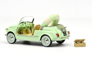 Fiat 500 Jolly Zöld Norev 1:18 187794 Fém – 2. kép a 5-ből