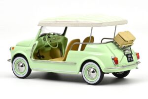 Fiat 500 Jolly Zöld Norev 1:18 187794 Fém – 3. kép a 5-ből