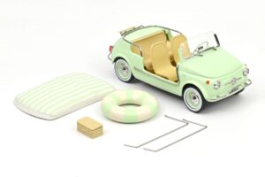 Fiat 500 Jolly Zöld Norev 1:18 187794 Fém – 5. kép a 5-ből
