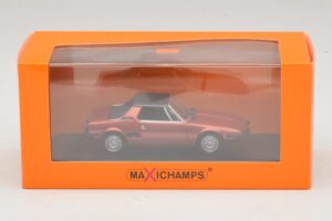 Fiat X1/9 Piros Maxichamps 1:43 940121662 Fém – 5. kép a 5-ből