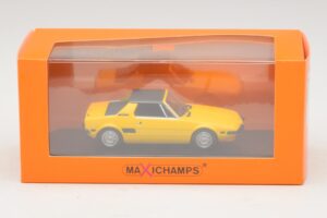 Fiat X1/9 Sárga Maxichamps 1:43 940121660 Fém – 5. kép a 5-ből
