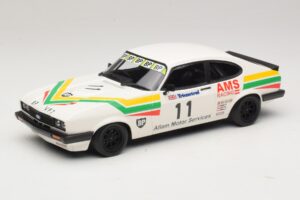 Ford Capri 3.0 #11 Allam Motor Services Silverstone Club Circuit Race BSCC 1979 Minichamps 1:18 155798611 Fém