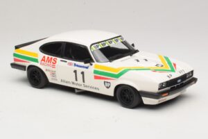 Ford Capri 3.0 #11 Allam Motor Services Silverstone Club Circuit Race BSCC 1979 Minichamps 1:18 155798611 Fém – 4. kép a 6-ből