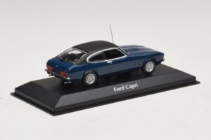 Ford Capri II Sötétkék Maxichamps 1:43 940081201 Fém – 2. kép a 5-ből