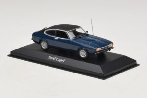 Ford Capri II Sötétkék Maxichamps 1:43 940081201 Fém – 3. kép a 5-ből