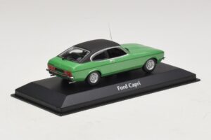 Ford Capri II Zöld Metál Maxichamps 1:43 940081200 Diecast – 2. kép a 5-ből