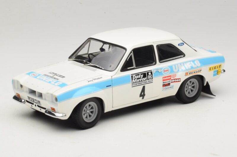 Ford Escort Mk1 RS1600 #4 R. Clark / T. Mason Winners RAC Rally 1972 Minichamps 1:18 100728104 Fém