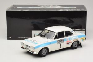 Ford Escort Mk1 RS1600 #4 R. Clark / T. Mason Winners RAC Rally 1972 Minichamps 1:18 100728104 Fém – 8. kép a 8-ből