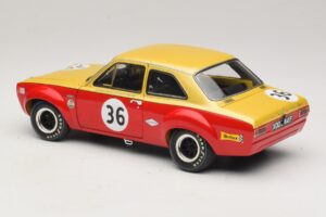 Ford Escort Mk1 TC #36 F. Gardner / D. Glemser Grand Prix der Tourenwagen 1968 Minichamps 1:18 100688136 Fém – 7. kép a 8-ből