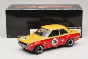 Ford Escort Mk1 TC #36 F. Gardner / D. Glemser Grand Prix der Tourenwagen 1968 Minichamps 1:18 100688136 Fém – 8. kép a 8-ből