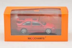 Ford Escort RS Cosworth Piros Maxichamps 1:43 940082100 Diecast – 5. kép a 5-ből