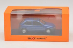 Ford Fiesta Mk4 Kék Metál Maxichamps 1:43 940085061 Fém – 5. kép a 5-ből