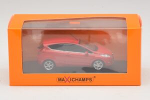 Ford Fiesta Mk7 Piros Maxichamps 1:43 940088000 Diecast – 5. kép a 5-ből
