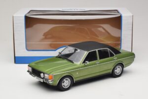Ford Granada Mk1 Zöld Metál & Fekete MCG 1:18 MCG18569 Fém – 6. kép a 6-ből