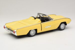 Ford Thunderbird Kabrió Sárga Anson 1:18 30334-P1 Fém – 3. kép a 8-ből