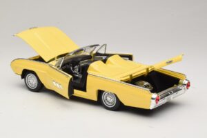 Ford Thunderbird Kabrió Sárga Anson 1:18 30334-P1 Fém – 5. kép a 8-ből