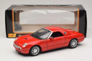 Ford Thunderbird Piros Maisto 1:18 31620 Fém – 8. kép a 8-ből