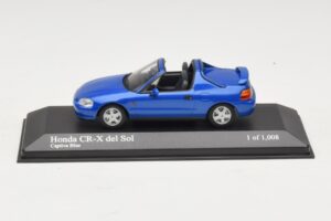 Honda CR-X del Sol EG2 Kék Metál Minichamps 1:43 400161931 Fém