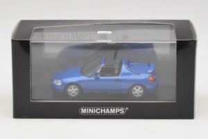 Honda CR-X del Sol EG2 Kék Metál Minichamps 1:43 400161931 Fém – 5. kép a 5-ből