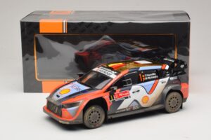 Hyundai i20 N Rally1 #1 T. Neuville / M. Wydaeghe Rally Portugal 2025 IXO 1:18 18RMC251B Fém – 6. kép a 6-ből