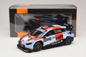 Hyundai i20 N Rally1 #11 T. Neuville / M. Wydaeghe Rally Monte Carlo 2026 IXO 1:18 18RMC270B Fém – 6. kép a 6-ből