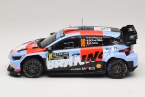 Hyundai i20 N Rally1 #16 A. Fourmaux / A. Coria Rally Monte Carlo 2026 IXO 1:18 18RMC270A Fém – 3. kép a 6-ből